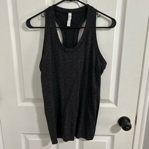 Athleta Charcoal Textured Tank Top